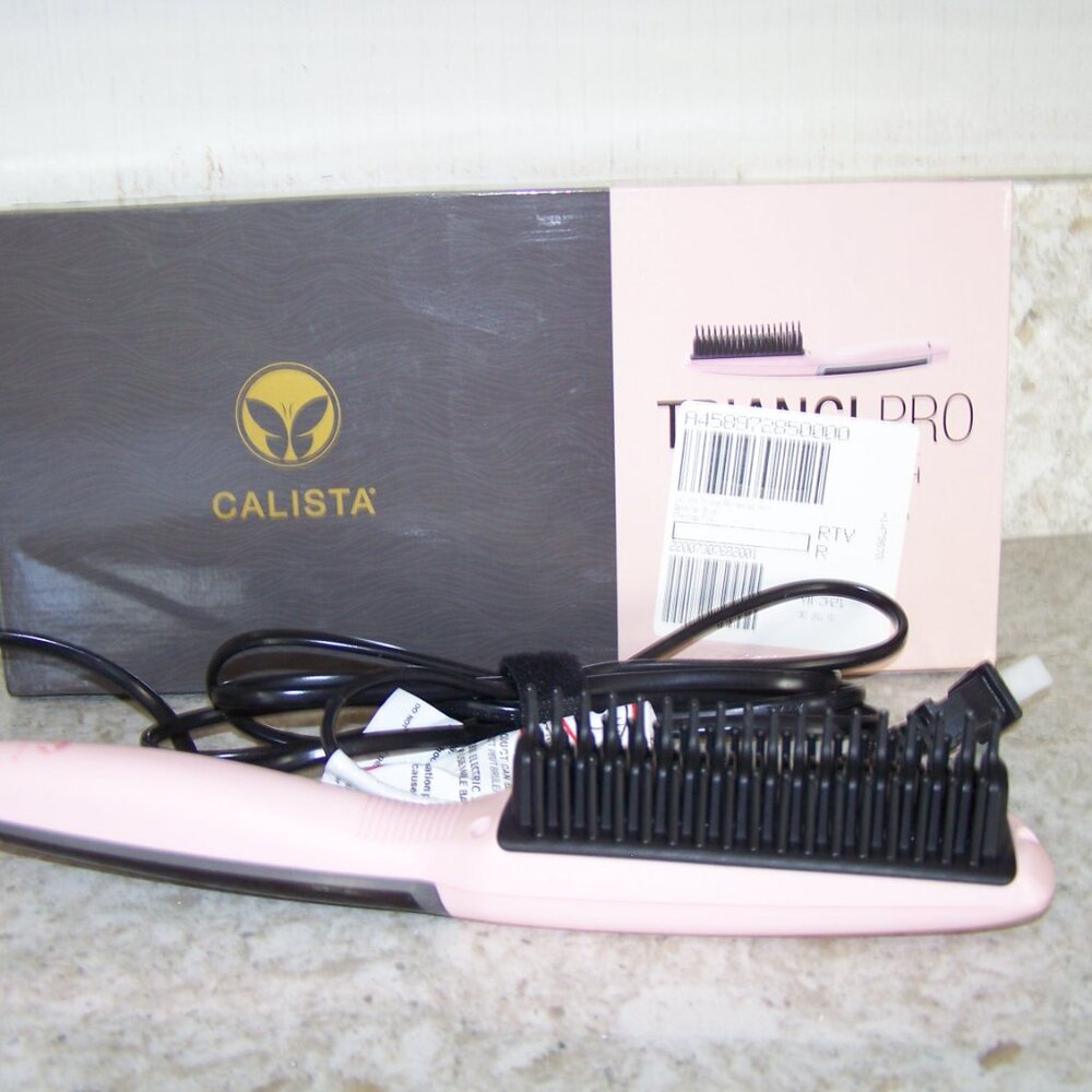 Calista TrianglPro Heated Detailer Brush Hair Styling Tool - Picture 3 of 5